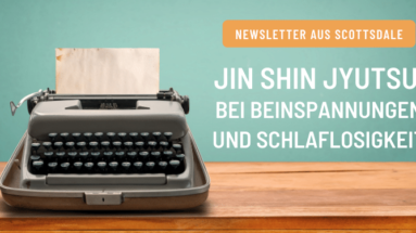 Jin Shin Jyutsu bei Beinspannungen und Schlaflosigkeit